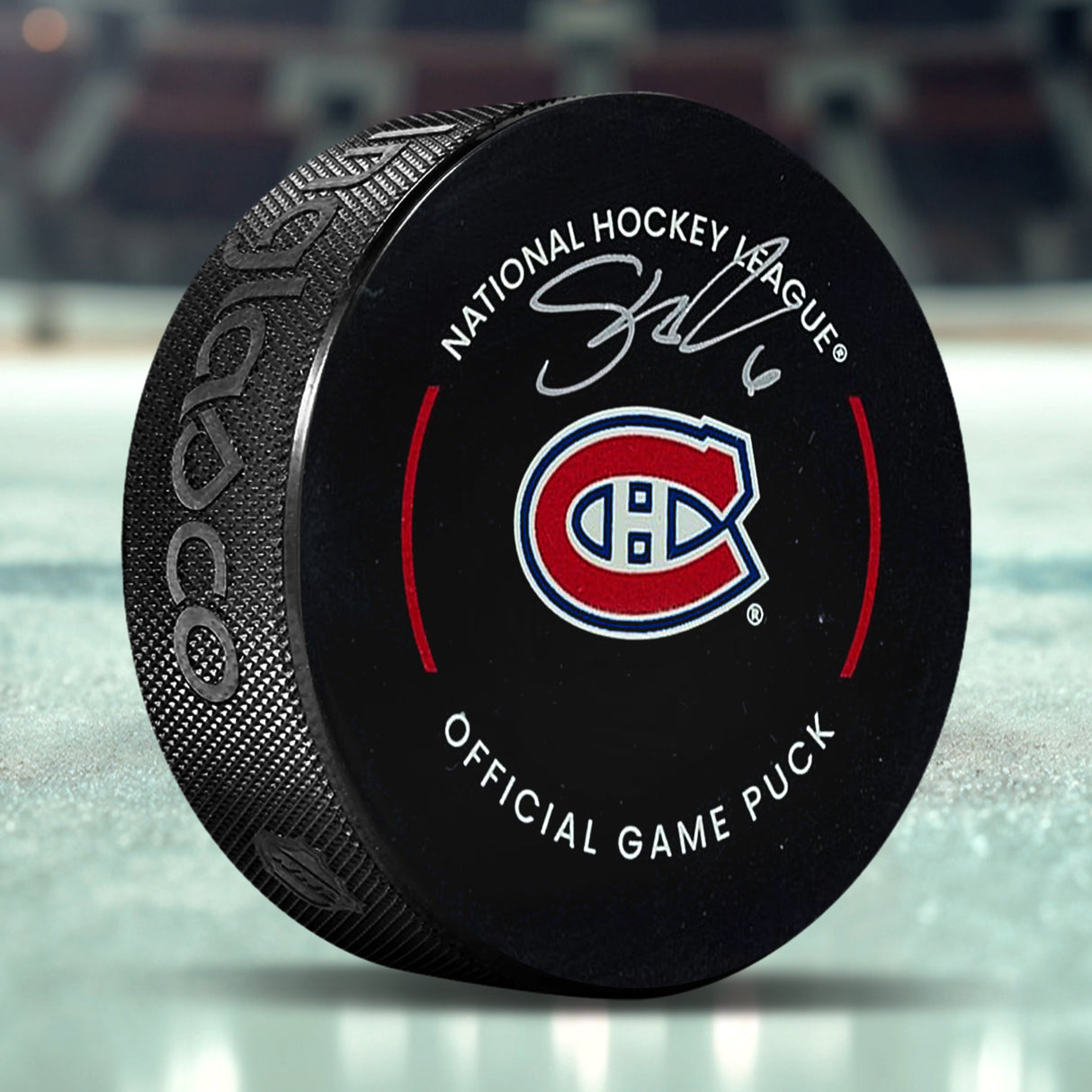 Shea Weber Signed Puck Montreal Canadiens Official Game Puck