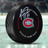 Carey Price Signed Official Montreal Canadiens Puck