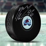 Mikko Rantanen Signed Colorado Avalanche Puck Avalanche Autograph Series