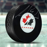 Aaron Ekblad Signed Team Canada Puck
