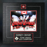 Sidney Crosby Signed 8x10 Etched Mat 2025 Four Nations Canada Champions (Limited Edition of 25)