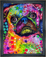 A Pug Framed By Dean Russo