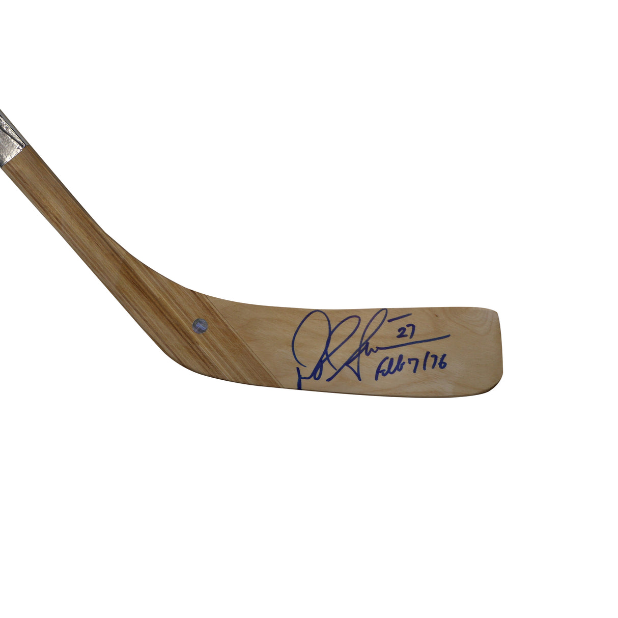 Darryl Sittler Signed Commemorative Stick – NHL Record 10-Point Game (Feb 7, 1976)