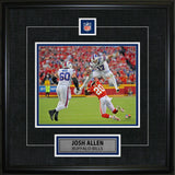 Josh Allen Framed Pin & Plate Bills
