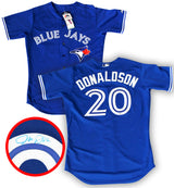 Josh Donaldson Signed Toronto Blue Jays Blue Pro Game Model Jersey