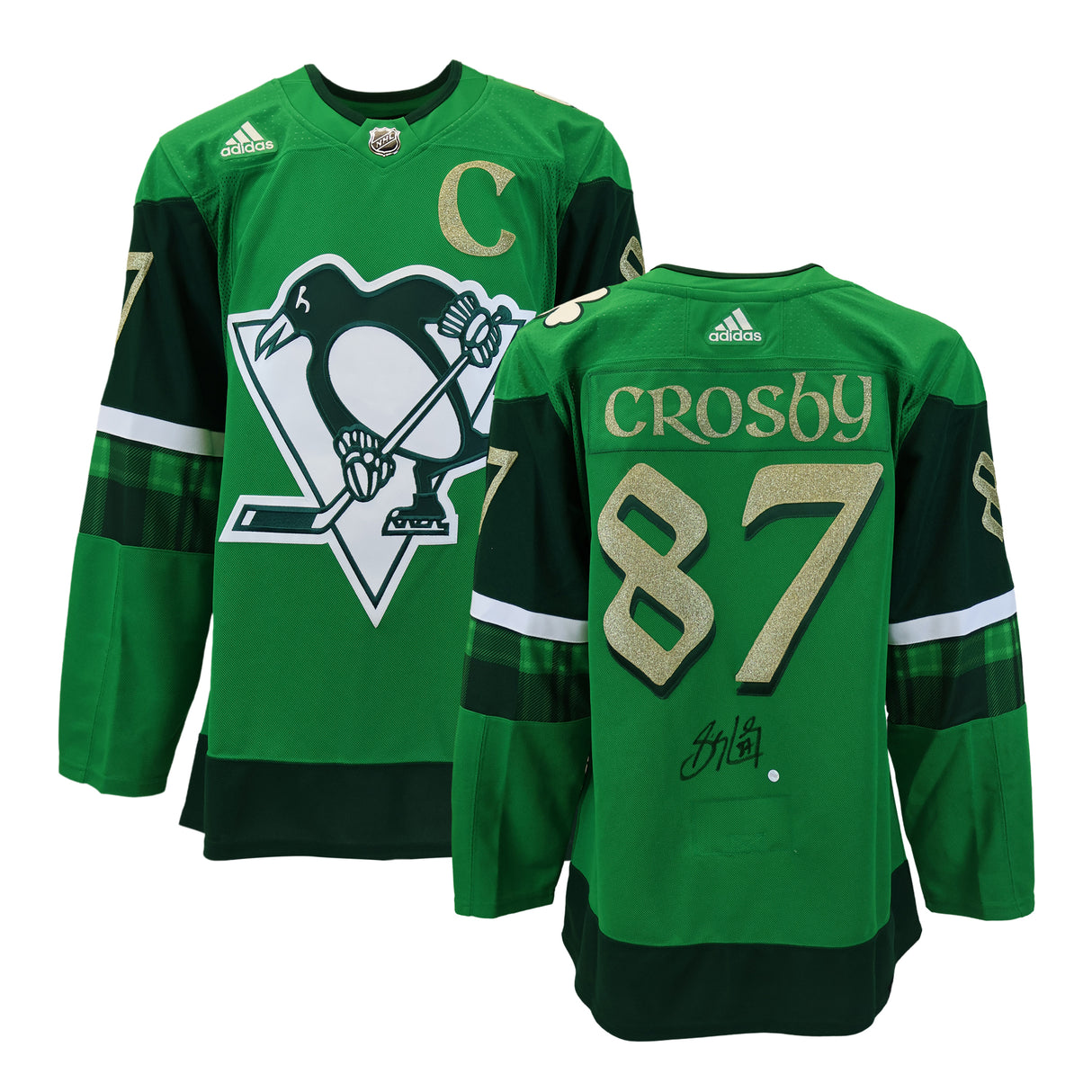 Sidney Crosby Signed Jersey Pittsburgh Penguins St.Pats Adidas (Limited Edition of 25)