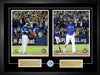 Jose Bautista and Edwin Encarnacion Toronto Blue Jays Framed 8x10 Homerun Celebrations Photos - Frameworth Sports Canada 