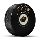 Marc-Andre Fleury Minnesota Wild Signed Hockey Puck