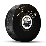 Zach Hyman Edmonton Oilers Signed Hockey Puck