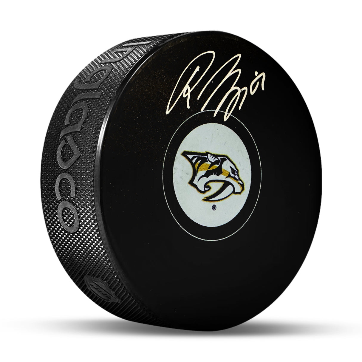 Roman Josi Nashville Predators Signed Hockey Puck