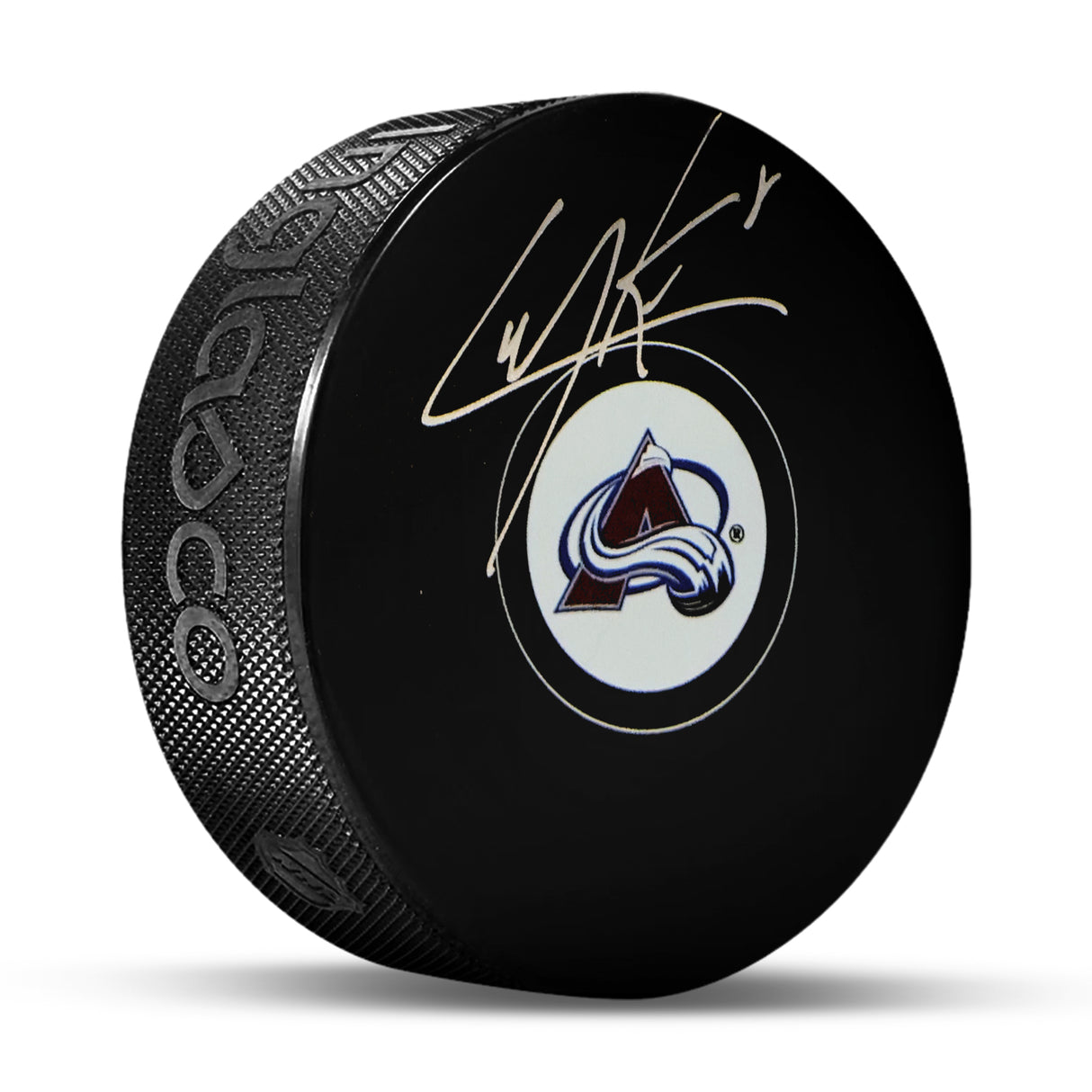 Cale Makar Signed Puck Avalanche