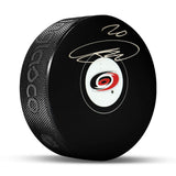 Sebastian Aho Carolina Hurricanes Signed Hockey Puck