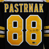 David Pastrnak Signed Jersey Bruins Black Fanatics Premium