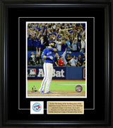 Jose Bautista Toronto Blue Jays Framed 8x10 Homerun Bat Flip Photo - Frameworth Sports Canada 