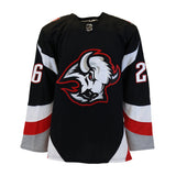 Rasmus Dahlin Buffalo Sabres Signed Black Alternate Adidas Authentic Jersey