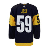 Roman Josi Nashville Predators Signed Gold Adidas Authentic Jersey