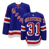 Igor Shesterkin New York Rangers Signed Blue Adidas Authentic Jersey
