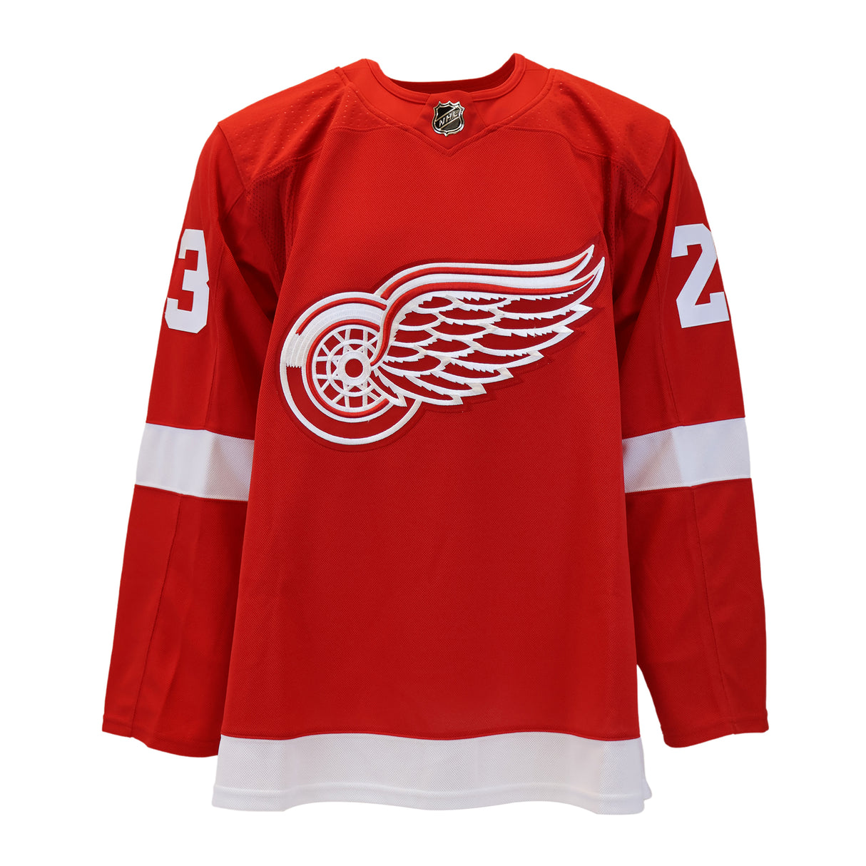 Lucas Raymond Detroit Red Wings Signed Red Adidas Authentic Jersey