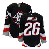 Rasmus Dahlin Buffalo Sabres Signed Black Alternate Adidas Authentic Jersey