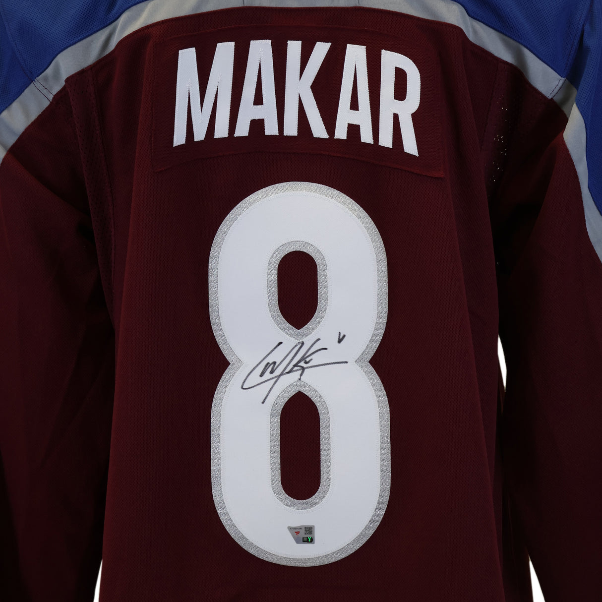 Cale Makar Signed Colorado Avalanche Burgundy Fanatics Premium Jersey