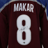 Cale Makar Signed Colorado Avalanche Burgundy Fanatics Premium Jersey