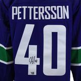 Elias Pettersson Vancouver Canucks Signed Blue Adidas Authentic Jersey