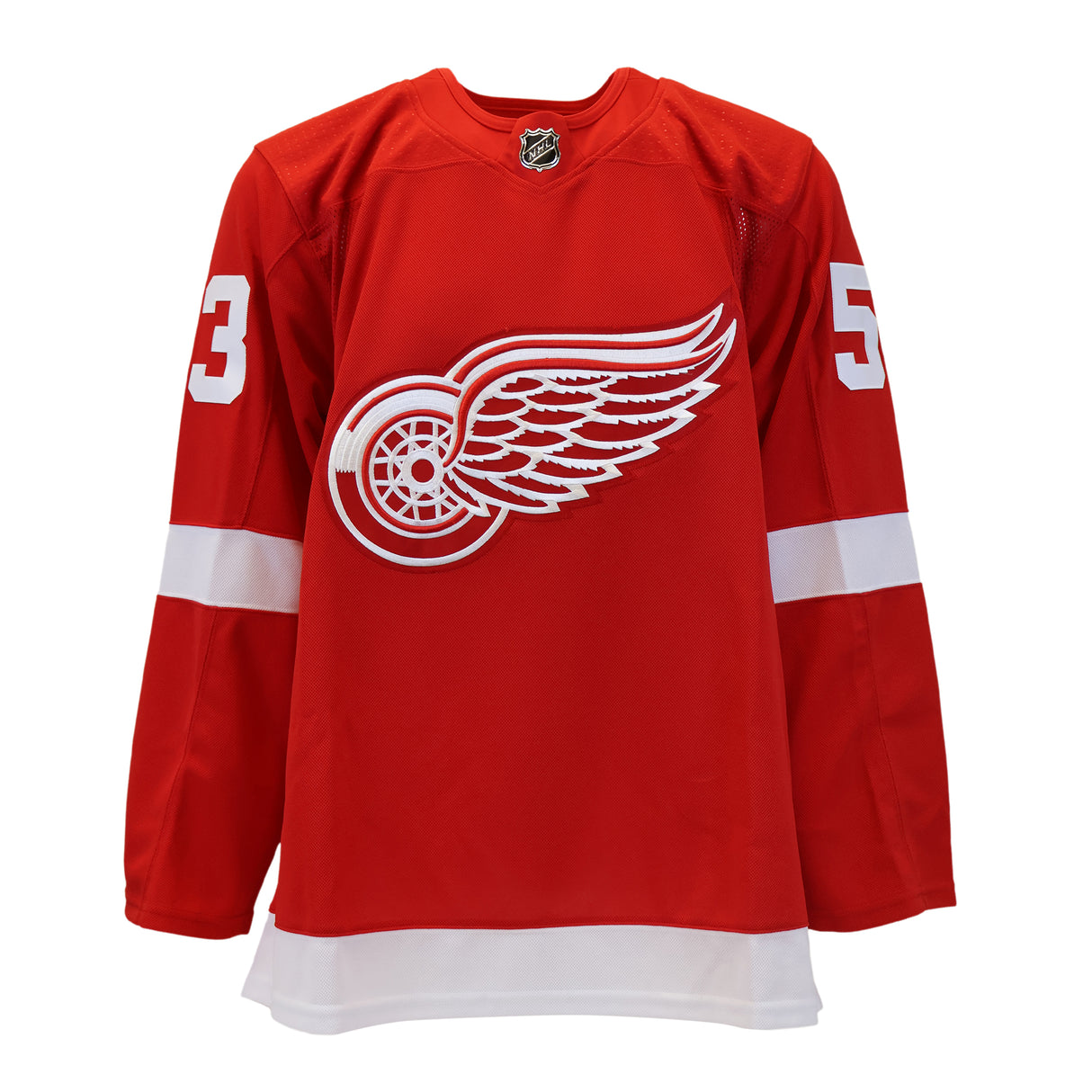 Moritz Seider Detroit Red Wings Signed Red Adidas Authentic Jersey