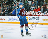 Cale Makar Colorado Avalanche Signed 16x20 Burgundy Celebration Photograph