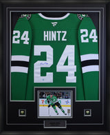 Roope Hintz Signed Framed Jersey Dallas Stars 2024 Fanatics Premium