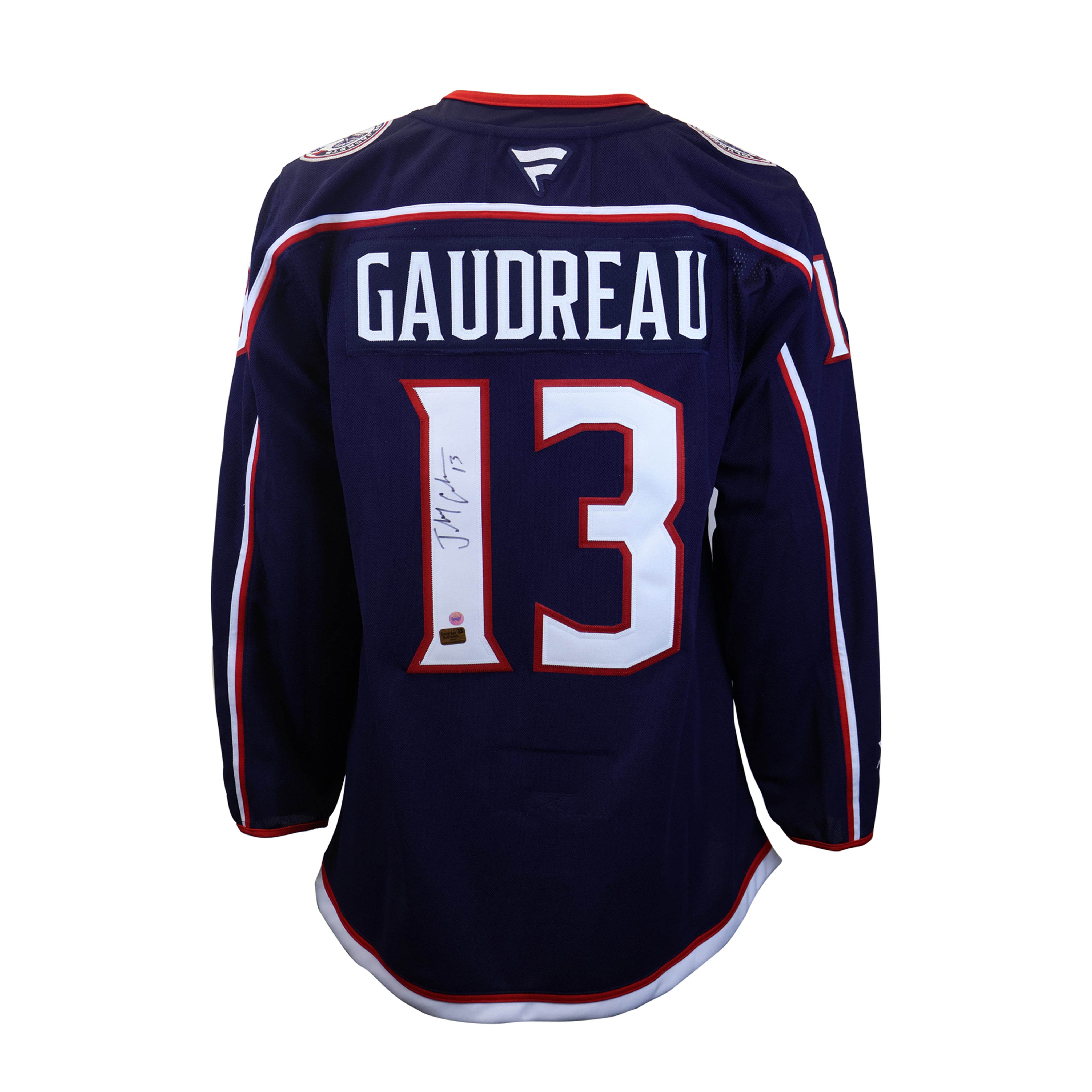Johnny Gaudreau Signed Jersey Blue Columbus Blue Jackets Fanatics
