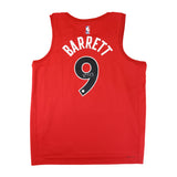 RJ Barrett Signed Jersey Toronto Raptors Red  Nike Icon Edition