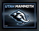 Utah Mammoth Framed 16x20 PhotoGlass Logo Print