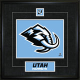 Utah Mammoth Framed 16x20 PhotoGlass Logo Print