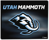 Utah Mammoth 16x20 Logo Canvas Stretched