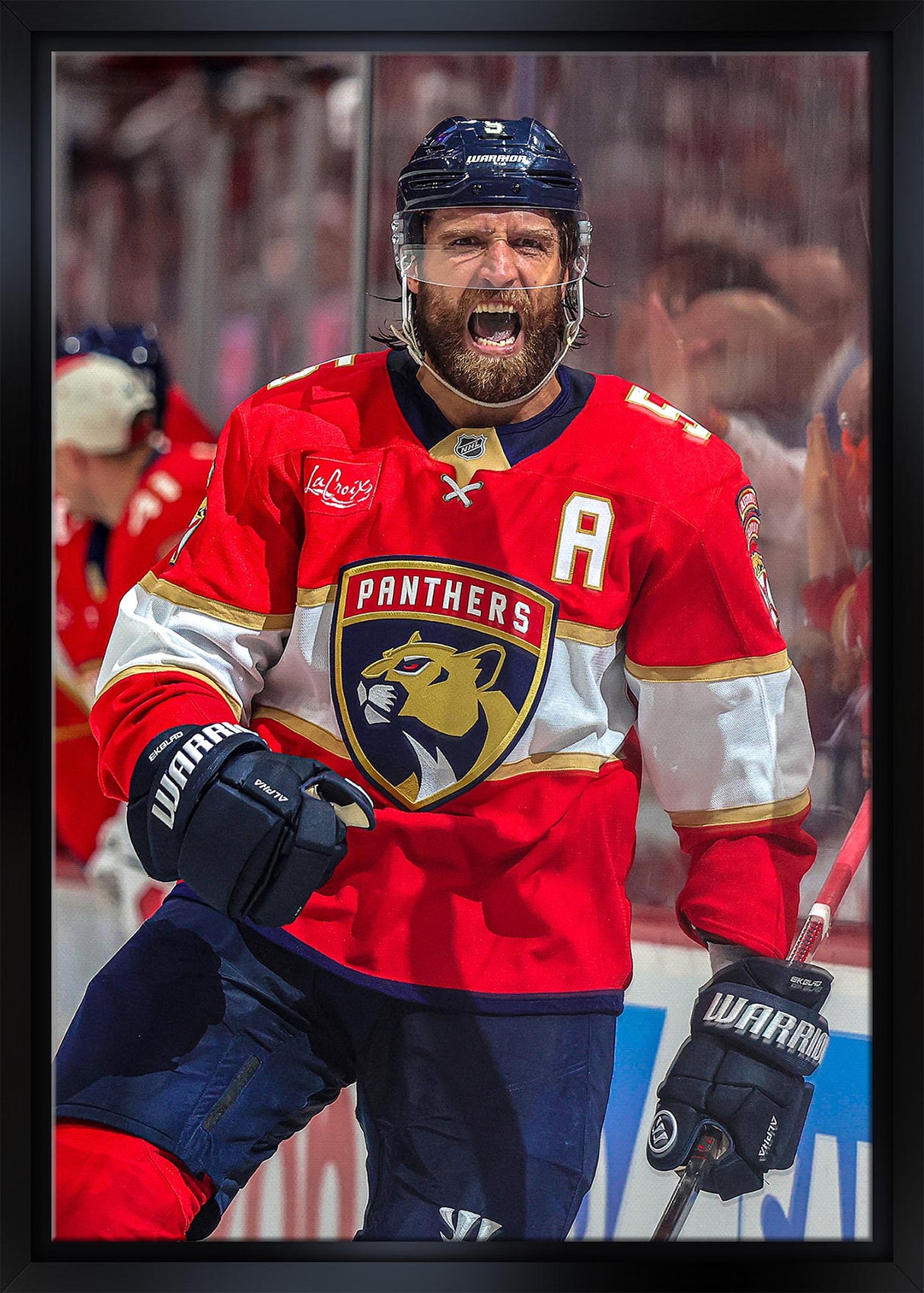 Aaron Ekblad 20x29 Framed Canvas Panthers 2025 Playoffs