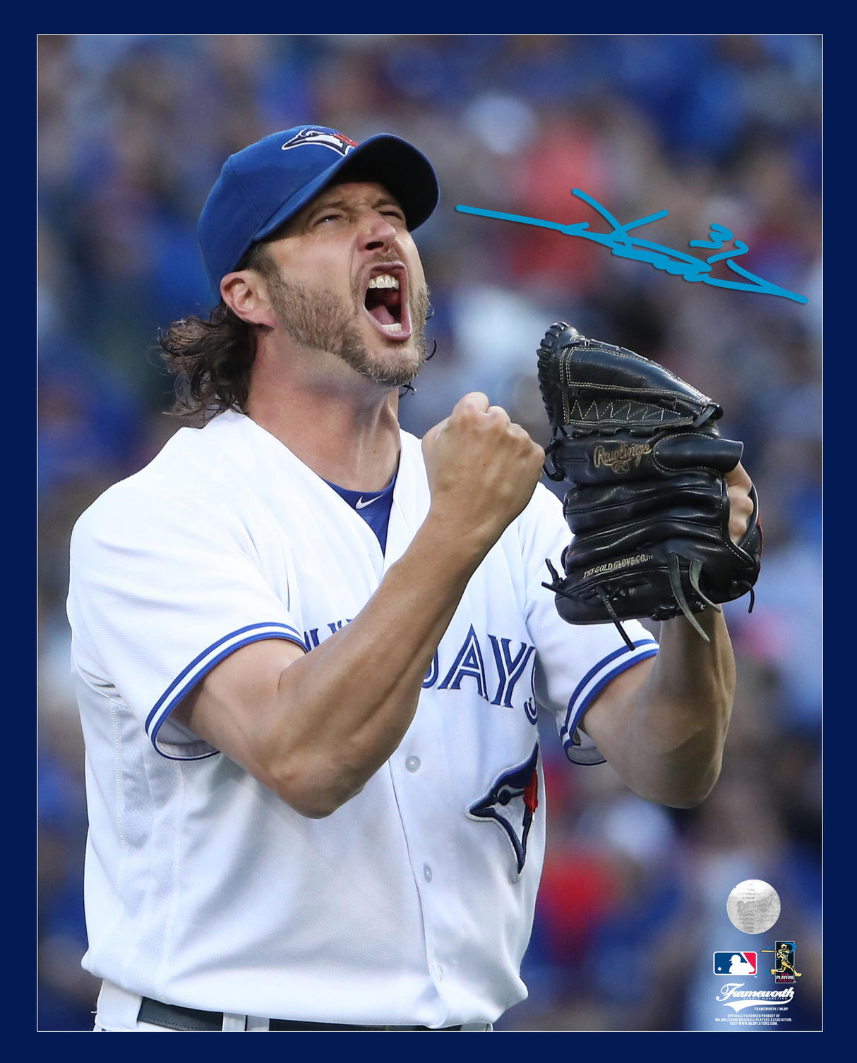 Jason Grilli Toronto Blue Jays Signed Unframed 8x10 Celebration Photo