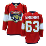 Brad Marchand Signed Jersey Florida Panthers Red Fanatics Premium