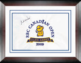 Mike Weir Signed Framed Canadian Open Flag - Frameworth Sports Canada 