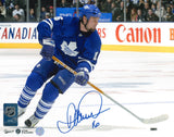 Darcy Tucker Signed 8x10 Unframed Toronto Maple Leafs Action-H