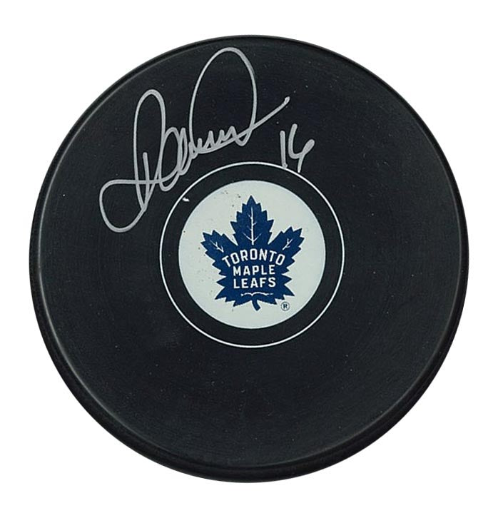 Darcy Tucker Signed Puck Toronto Maple Leafs