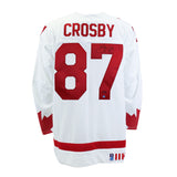 Sidney Crosby Signed Jersey 2025 World Hockey Championship White Bauer (Limited Edition of 25)
