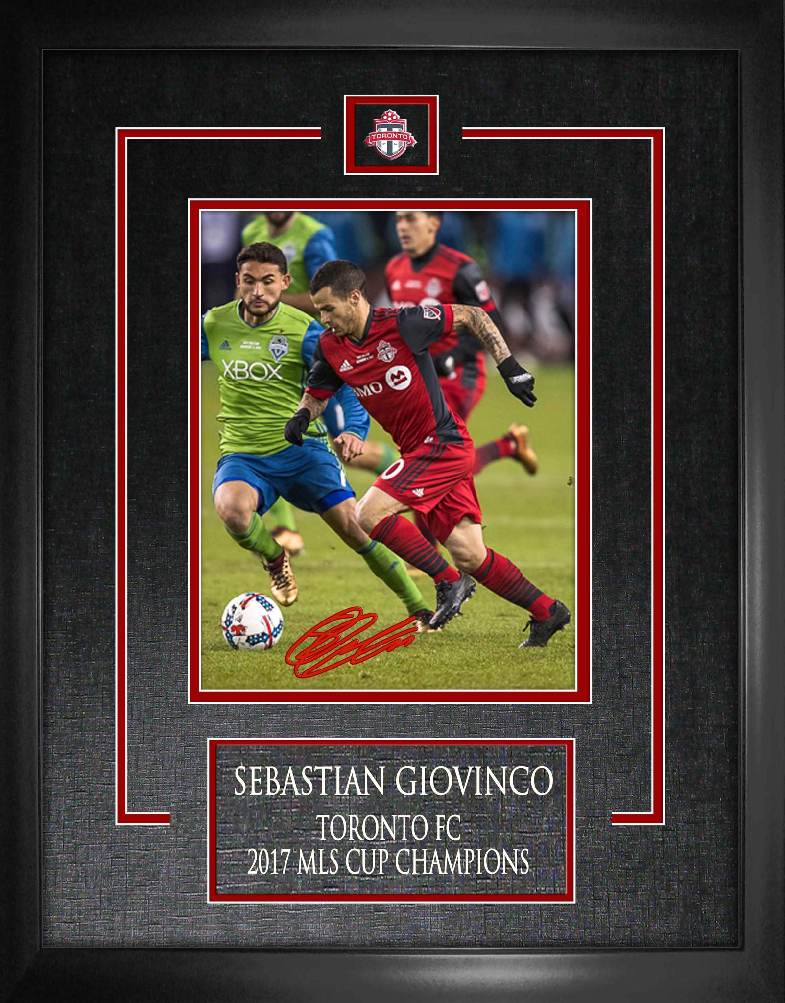 Sebastian Giovinco Autograph 11x14 Photo Toronto FC