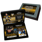Sidney Crosby Signed Deluxe Puck Case Warm-Up Used Nov 27th 2024 vs Vancouver Canucks (Limited Edition of 5)