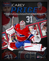 Carey Price Montreal Canadiens Framed 16x20 Career Collage