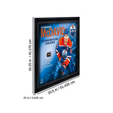 Connor McDavid 16x20 Photo Frame with Game-Used Net - Edmonton Oilers