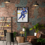 William Nylander Framed 20x29 Canvas Maple Leafs Action-V