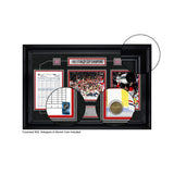 Montreal Canadiens Framed 1993 Stanley Cup Champions Scoresheet Collage
