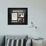Sidney Crosby Pittsburgh Penguins Framed First Goal Collage with Scoresheet