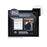 Auston Matthews Toronto Maple Leafs Framed Four Goal First Game Scoresheet Collage