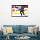 Tim Stutzle Ottawa Senators Framed 20x29 Shooting Canvas